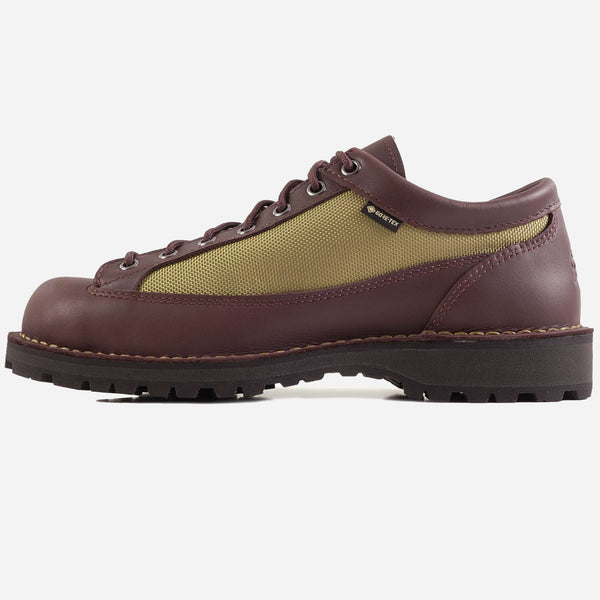 FIELD LOW GORE-TEX SHOE  - DARK BROWN / TAN