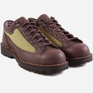 Danner - FIELD LOW GORE-TEX SHOE  - DARK BROWN / TAN -  - Alternative View 1