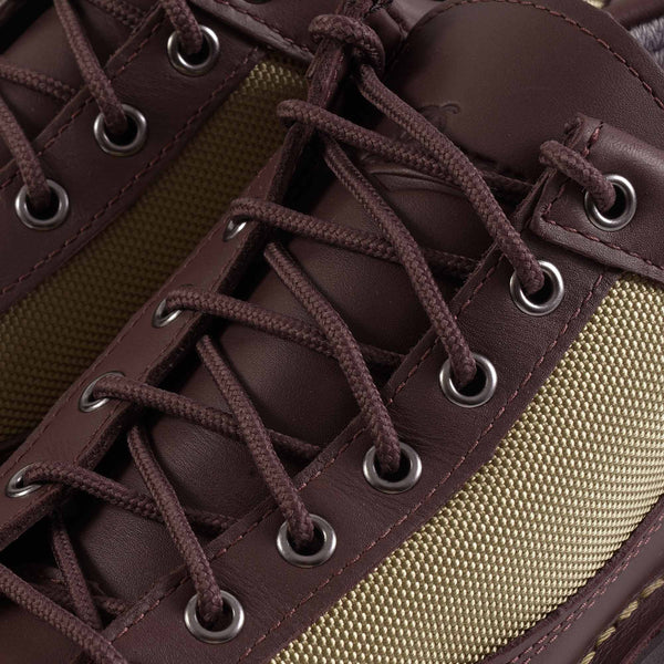 FIELD LOW GORE-TEX SHOE  - DARK BROWN / TAN