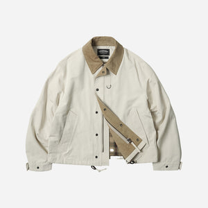 Frizmworks - HERITAGE HUNTING JACKET - CREAM -  - Main Front View