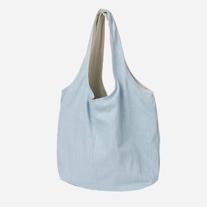 Mazi Untitled - FLOW SHOPPER BAG - DENIM LIGHT BLUE -  - Main Front View