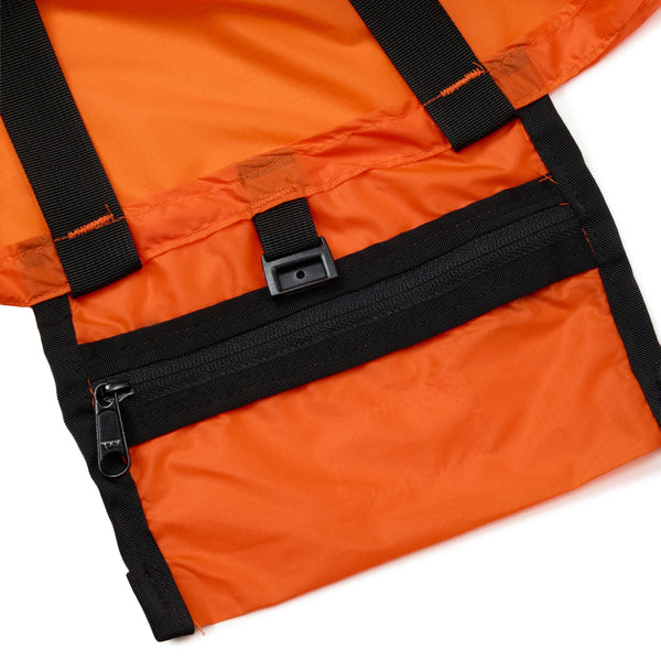 Battenwear Packable Tote - Orange & Black