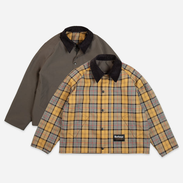 REVERSIBLE TRANSPORTER JACKET - GRAPHITE GREY