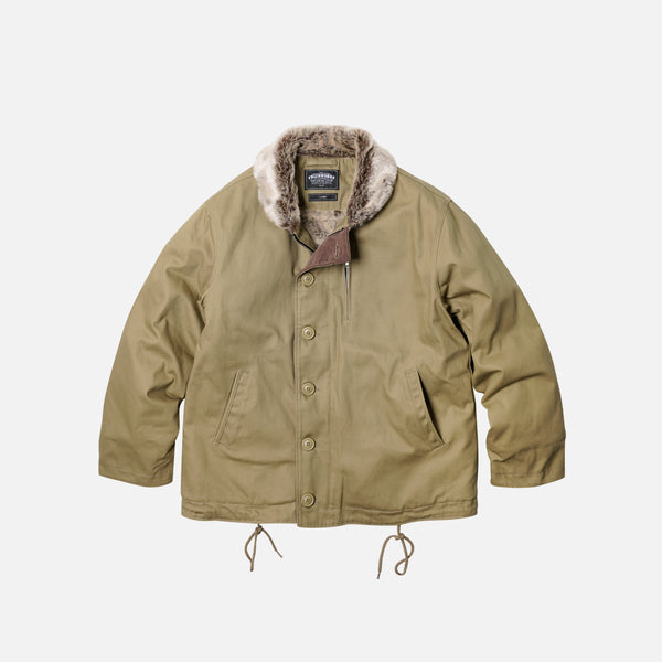 Frizmworks Edgar N-1 Deck Jacket - Beige