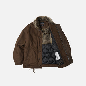 Frizmworks - Frizmworks Edgar N-1 Deck Jacket - Brown -  - Alternative View 1
