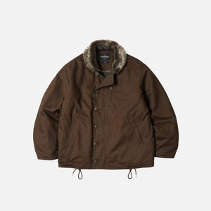 Frizmworks - Frizmworks Edgar N-1 Deck Jacket - Brown -  - Main Front View