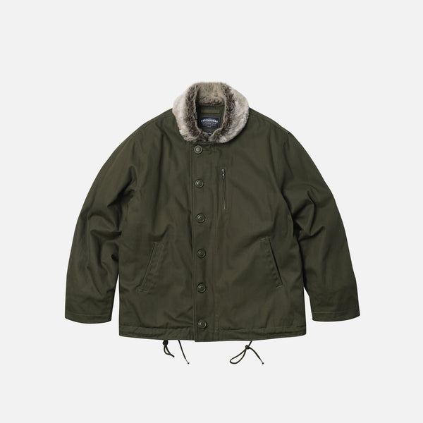 Frizmworks Edgar N-1 Deck Jacket - Olive