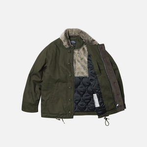 Frizmworks - EDGAR N-1 DECK JACKET - OLIVE -  - Alternative View 1