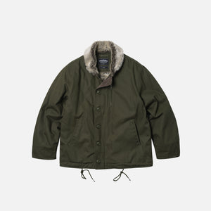 Frizmworks - Frizmworks Edgar N-1 Deck Jacket - Olive -  - Main Front View
