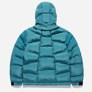 Unaffected - OBLIQUE QUILTED PUFFA DOWN - TEAL BLUE -  - Alternative View 1