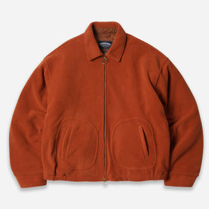 Frizmworks - FLEECE DRIZZLER JACKET - BRICK -  - Main Front View