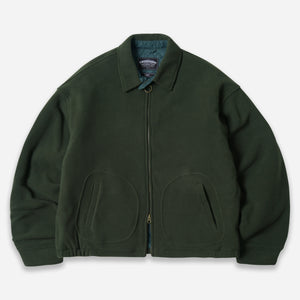 Frizmworks - FLEECE DRIZZLER JACKET - DARK GREEN -  - Main Front View