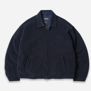 Frizmworks - FLEECE DRIZZLER JACKET - NAVY -  - Main Front View