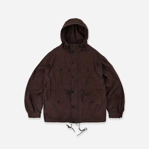 Frizmworks - FRENCH M47 PARKA JACKET - BROWN -  - Main Front View