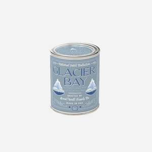 Good and Well Supply Co - 8 OZ NATIONAL PARK CANDLE - GLACIER BAY - 8 OZ NATIONAL PARK CANDLE - GLACIER BAY - Main Front View