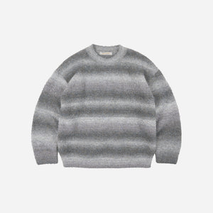 Frizmworks - Frizmworks Gradation Boucle Knit - Fog -  - Main Front View