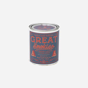 Good and Well Supply Co - 8 OZ NATIONAL PARK CANDLE - GREAT SMOKIES - 8 OZ NATIONAL PARK CANDLE - GREAT SMOKIES - Main Front View