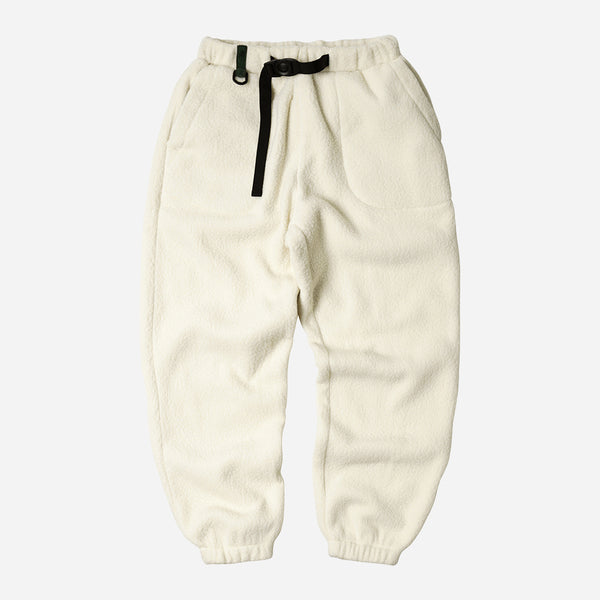 GRIZZLY FLEECE PANTS - CREAM - THE GREAT DIVIDE