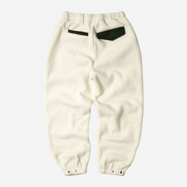 GRIZZLY FLEECE PANTS - CREAM - THE GREAT DIVIDE