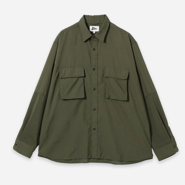 GUNN DOT AIR OVERSHIRT - OLIVE
