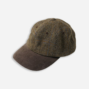 Frizmworks - HARRIS TWEED BALL CAP - BROWN -  - Main Front View