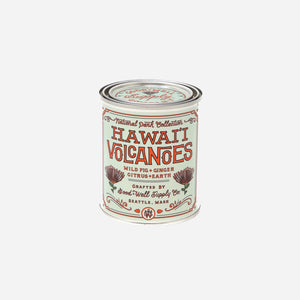 Good and Well Supply Co - 8 oz NATIONAL PARK CANDLE - HAWAI'I VOLCANOES -  - Main Front View