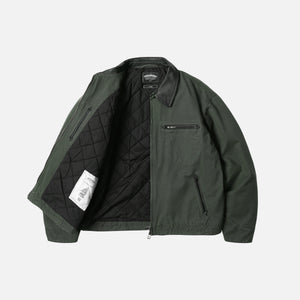 Frizmworks - HEAVY CANVAS DESTROYED WORK JACKET - OLIVE -  - Alternative View 1