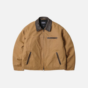 Frizmworks - Frizmworks Heavy Canvas Destroyed Work Jacket - Tan -  - Main Front View