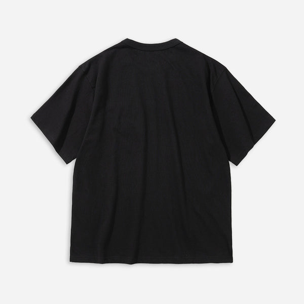 HEAVYWEIGHT POCKET TEE - BLACK