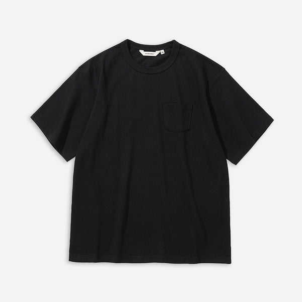 HEAVYWEIGHT POCKET TEE - BLACK