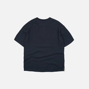 Frizmworks - HENLEY HALF T-SHIRT - NAVY -  - Alternative View 1