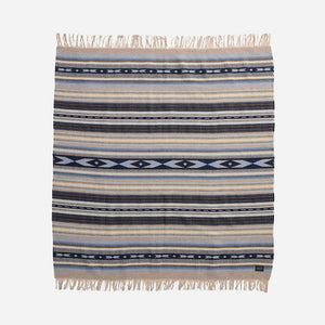 Pendleton - Pendleton Jacquard Throw - Rio Bravo Blue -  - Main Front View