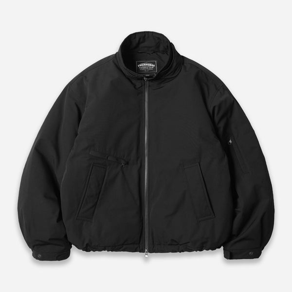 INSULATED TANKER JACKET - BLACK