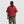 Load image into Gallery viewer, JACQUARD STRIPE HALF T-SHIRT - BURGUNDY
