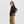 Load image into Gallery viewer, JACQUARD STRIPE HALF T-SHIRT - BLACK
