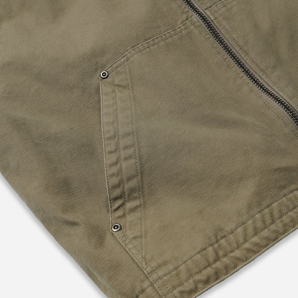 JUNGLE CLOTH DECK VEST - KHAKI