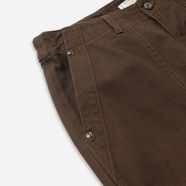 JUNGLE CLOTH DOUBLE KNEE PANT - BROWN