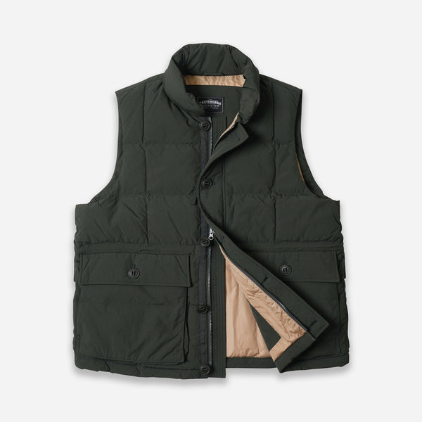 KARAKORAM DOWN VEST - DARK GREEN