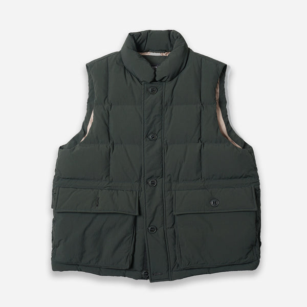 KARAKORAM DOWN VEST - DARK GREEN