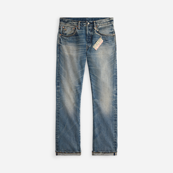 VINTAGE 5 POCKET SELVEDGE JEAN - BRIDGEVIEW WASH