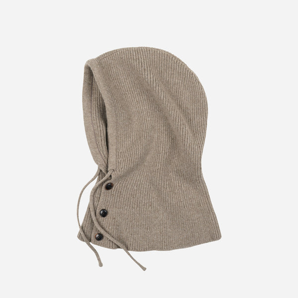 Frizmworks Merino Wool Knit Balaclava - Oatmeal
