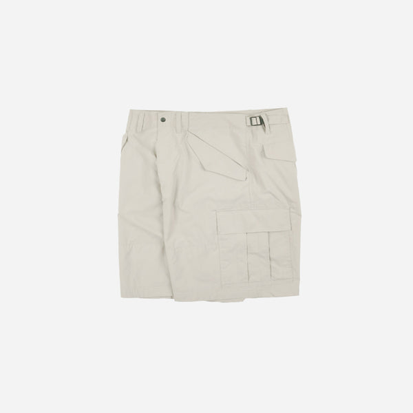 MICRO RIPSTOP CARGO SHORTS - LIGHT GREY