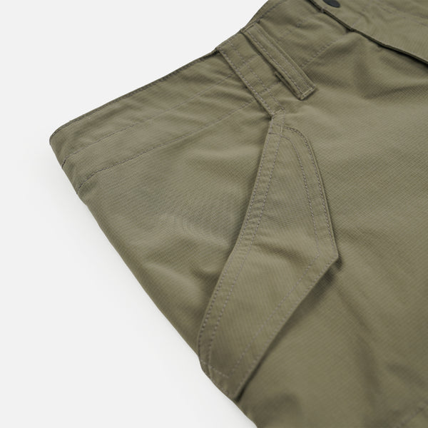 MICRO RIPSTOP CARGO SHORTS - LIGHT OLIVE