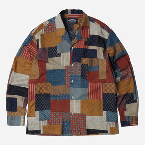 Frizmworks - MIXED PATCHWORK SHIRT - MULTI COLOUR -  - Main Front View