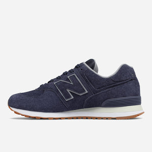 New Balance - 574 SUEDE - PIGMENT BLUE -  - Alternative View 1