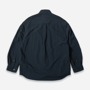 Frizmworks - NYLON RAYON RELAXED SHIRT - NAVY -  - Alternative View 1