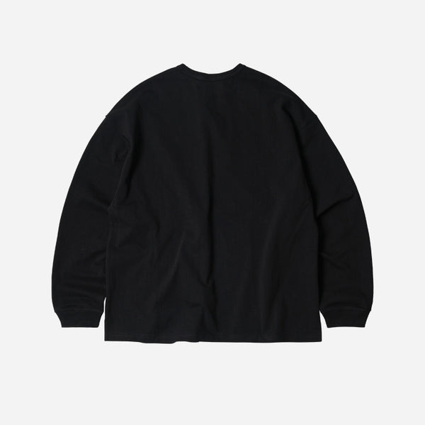 OG DOUBLE RIB L/S T-SHIRT - BLACK