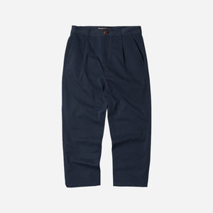 Frizmworks - OG HAWORTH ONE TUCK PANTS - NAVY -  - Main Front View
