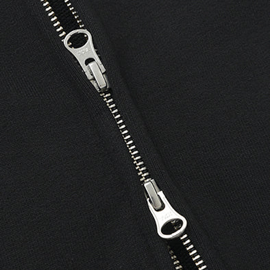 OG HEAVYWEIGHT FULL ZIP HOODIE - BLACK