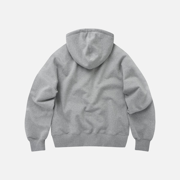 OG HEAVYWEIGHT FULL ZIP HOODIE - GREY